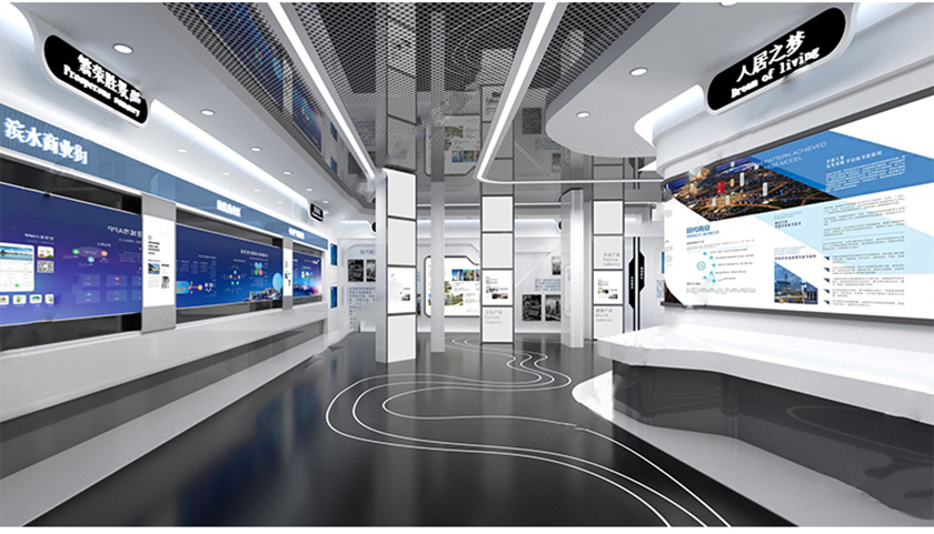 中堂多媒体数字展厅的创新应用——为企业带来全新展示体验
